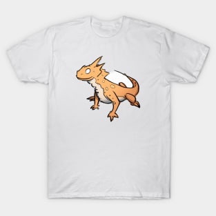 Cute Bearded Dragon Drawing T-Shirt